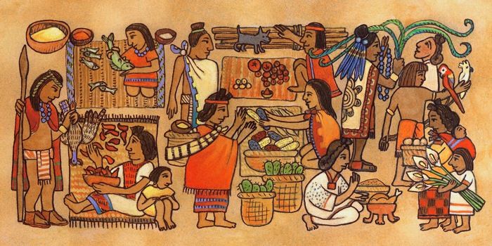 El mercado de la gran Tenochtitlan - Somos Hermanos