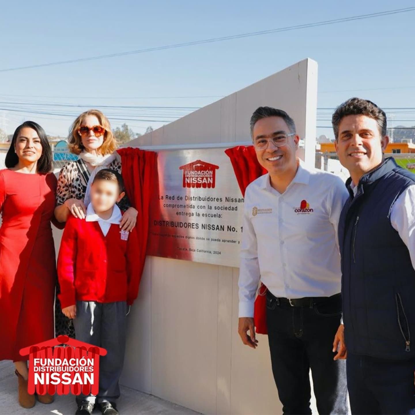 Se inaugura la Escuela Distribuidores Nissan No. 116 en Tecate, Baja California